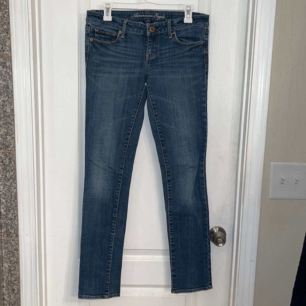 American eagle skinny long jeans